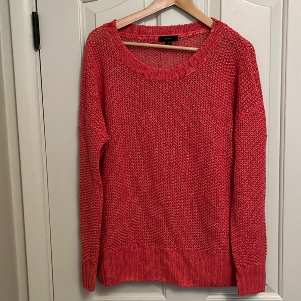J crew lightweight knit sweater